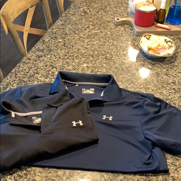 under armour loose heatgear polo shirts